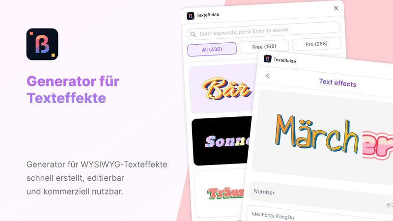 German Text Effect Generator